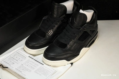 Hair Retro 4 Jordan Black Pony 0807